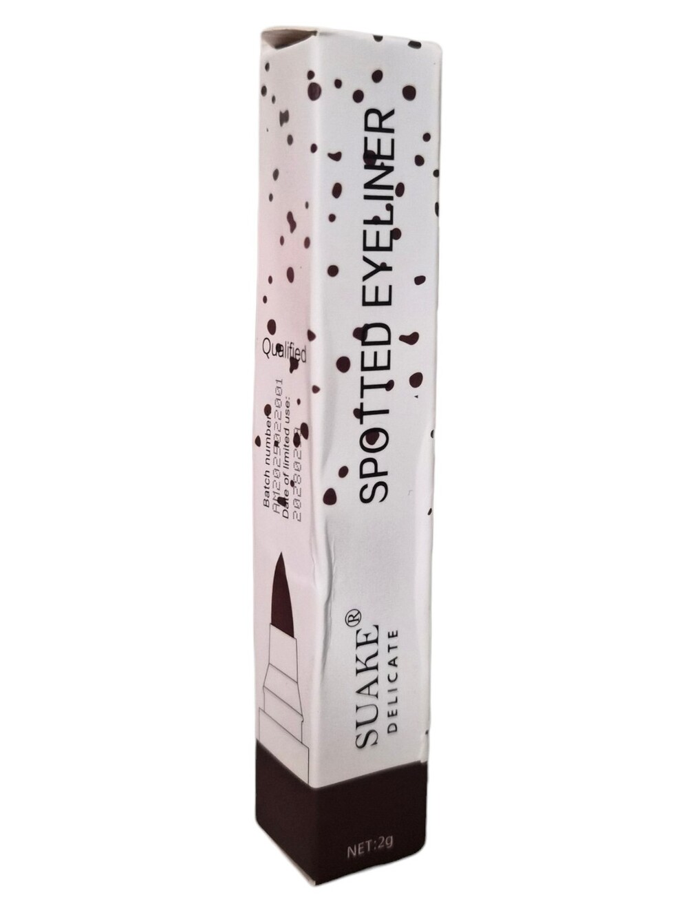SUAKE Delicate Spotted Eyeliner Brown #1 2g Long Lasting Liquid Liner